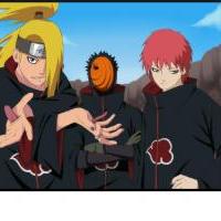 deidara, tobi, sasori